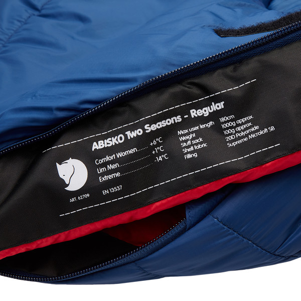 ABISKO TWO SEASONS LONG - Kunstfaserschlafsack