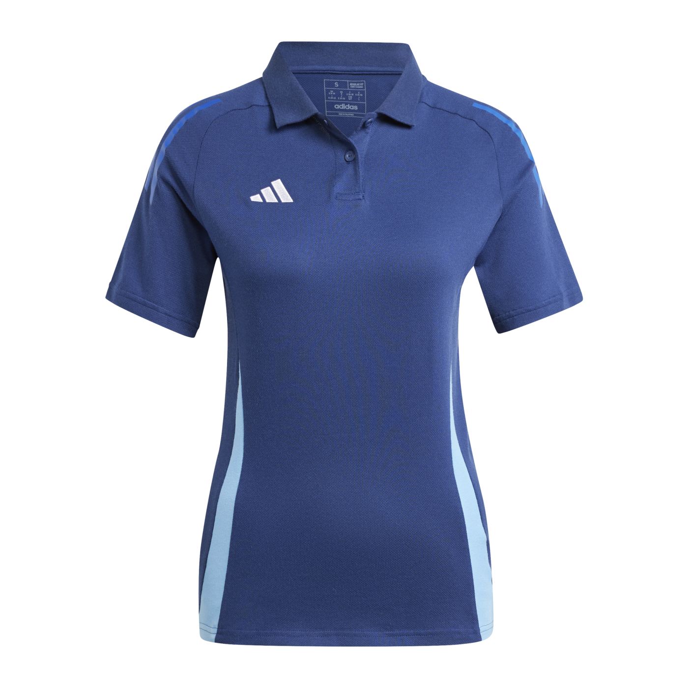 adidas Tiro 24 Competition Poloshirt Damen Blau