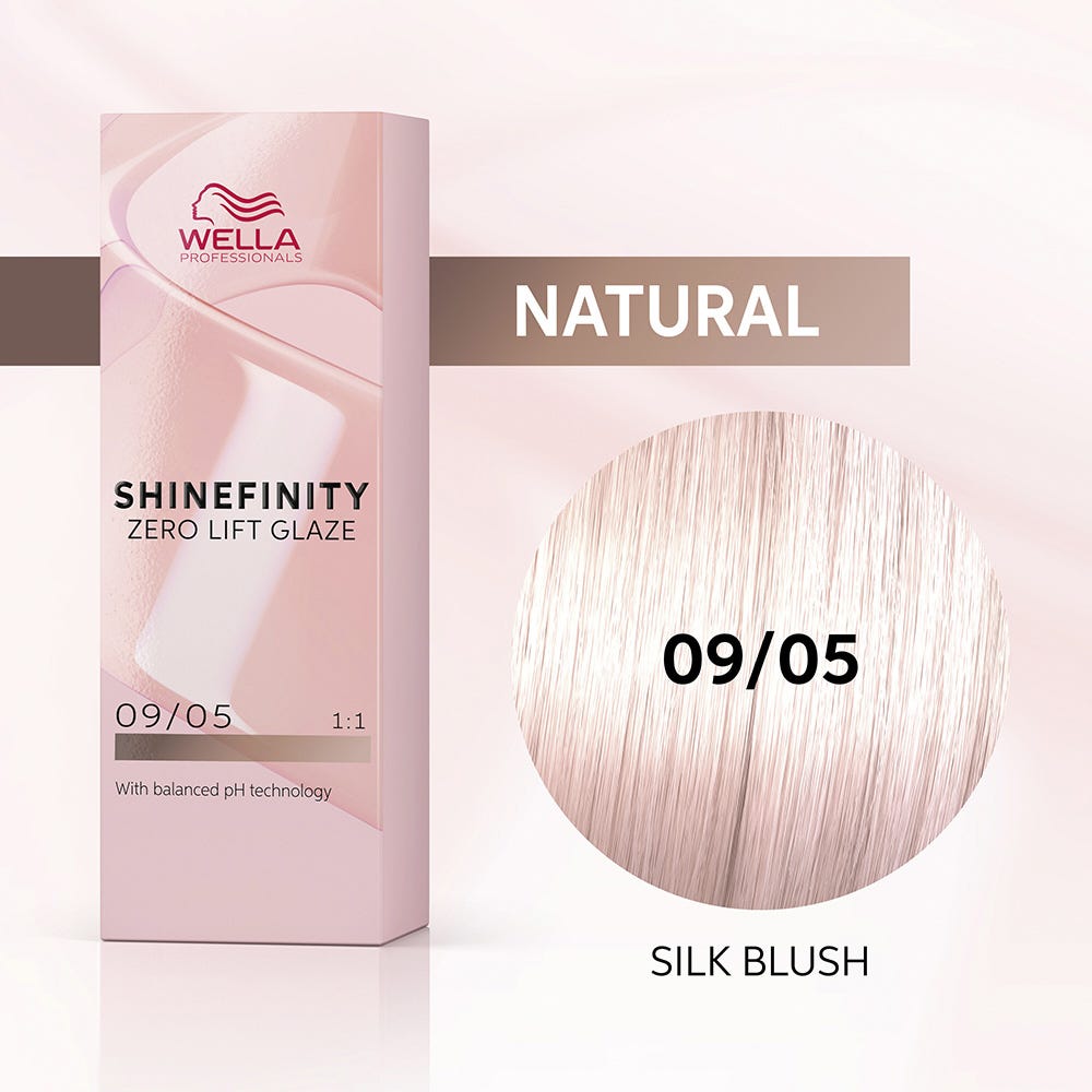 Wella Shinefinity Glaze Silk Blush 09/05 Haarfarbe 60 ml