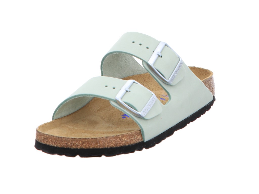 BIRKENSTOCK Klassische Sandalen grün Arizona BS[Slipper]Arizona SFB LENB Matc