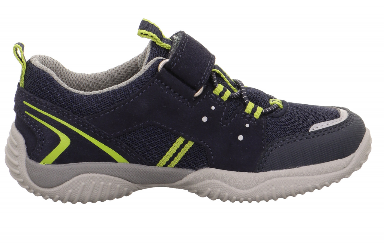 STORM - Blau/HellgrünSneaker low mit Klettverschluss