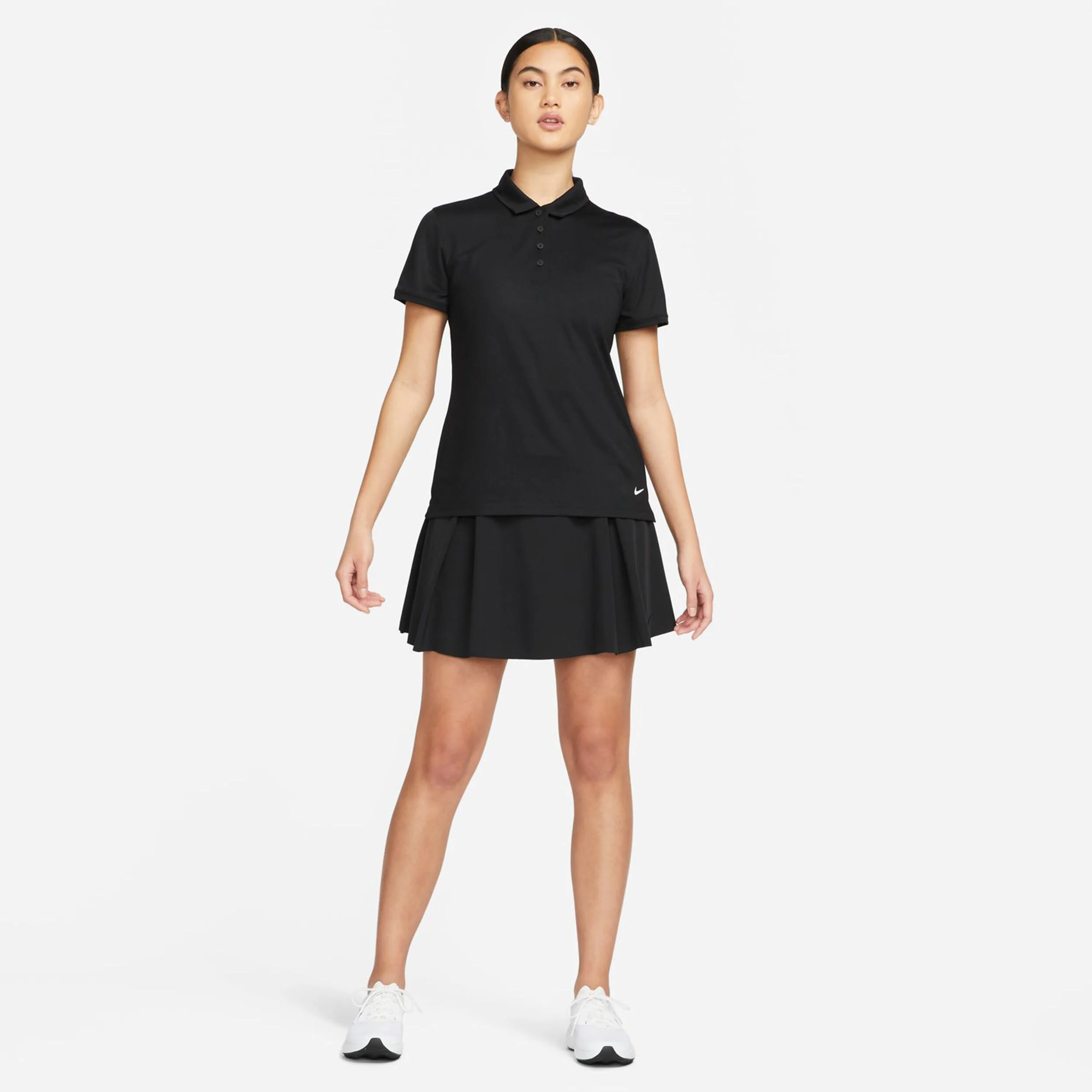 Dri-Fit Victory SS SLD Polo Damen - Schwarz