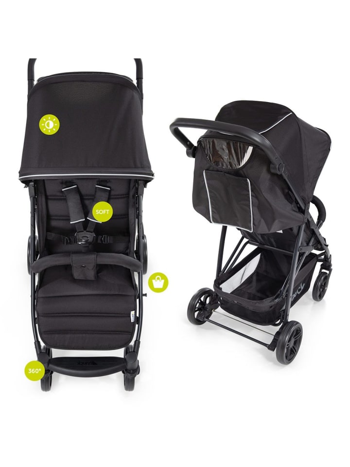 Hauck Buggy Rapid 4 - Caviar Black in schwarz günstig kaufen onesize