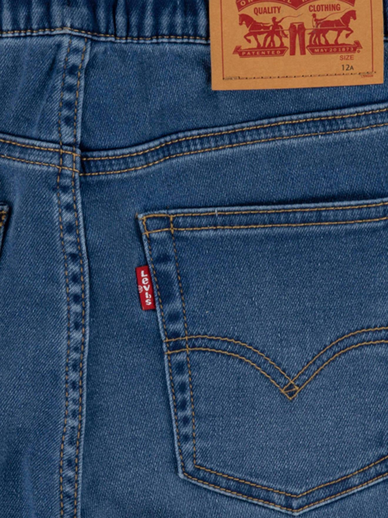Pantalon dobby skinny bébé LEVI'S® bleu