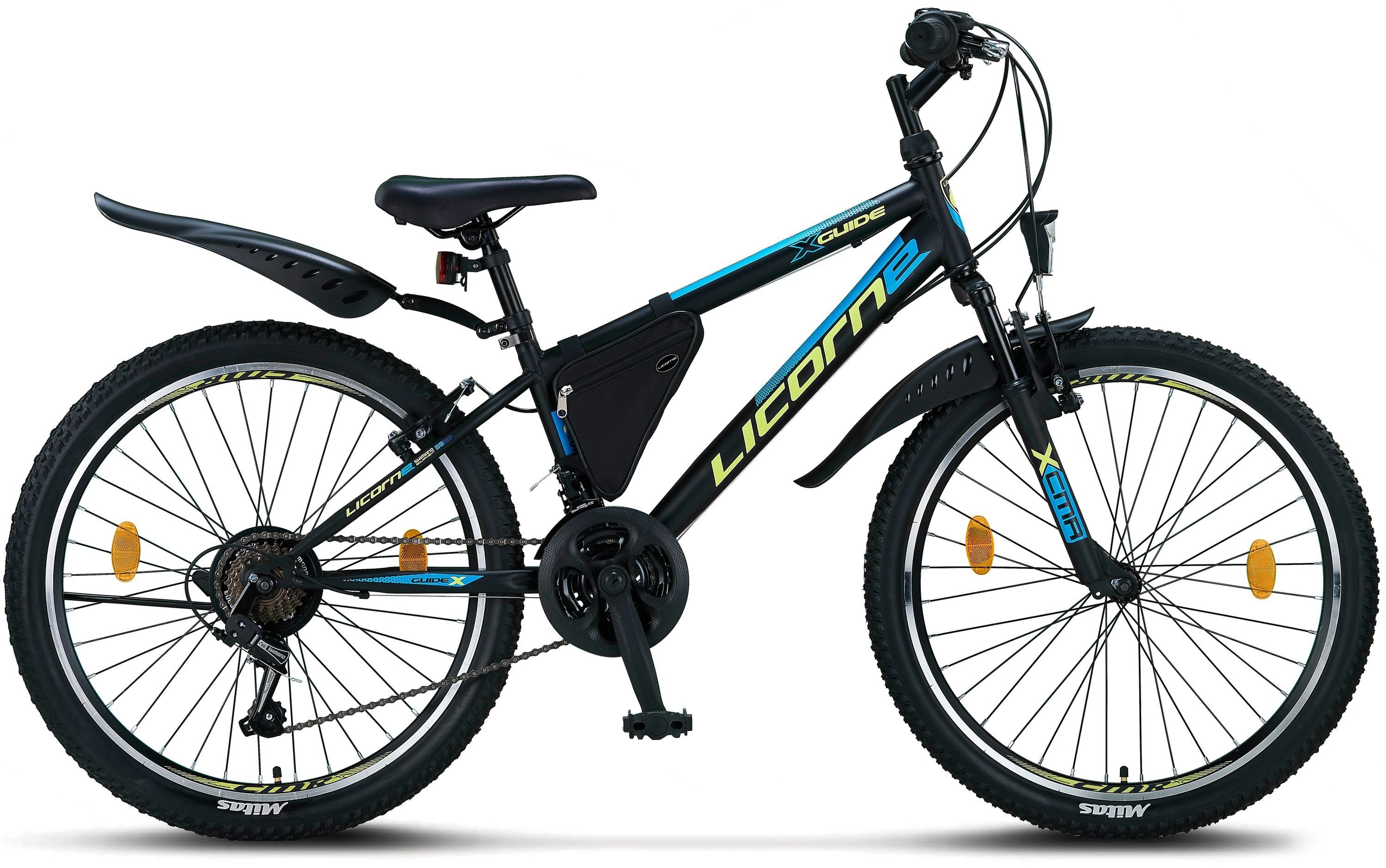 Licorne Bike Mountainbike Licorne Bike Guide Premium Mountainbike in 20, 24 und 26 Zoll
