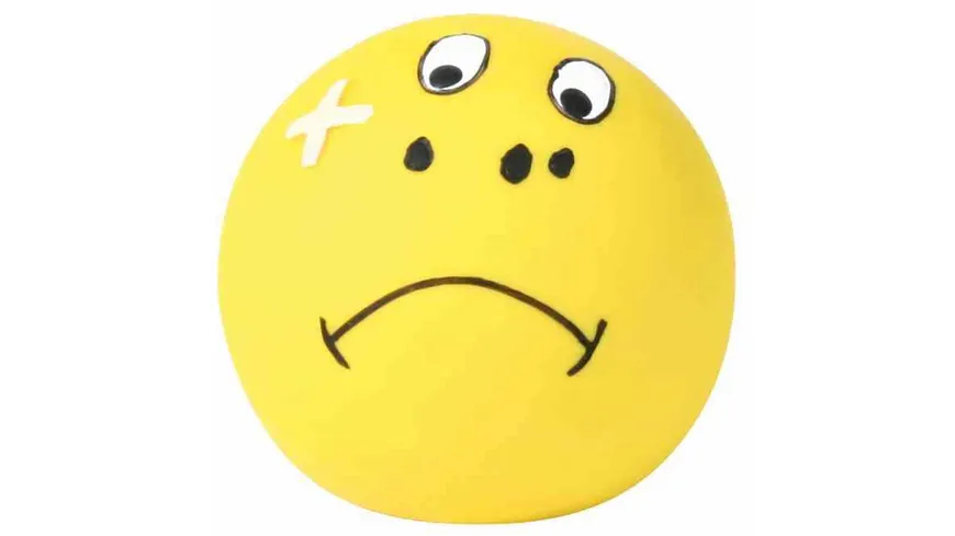 Trixie Latex Smiley mit Squeaker ø 6 cm Hunde Spielzeug