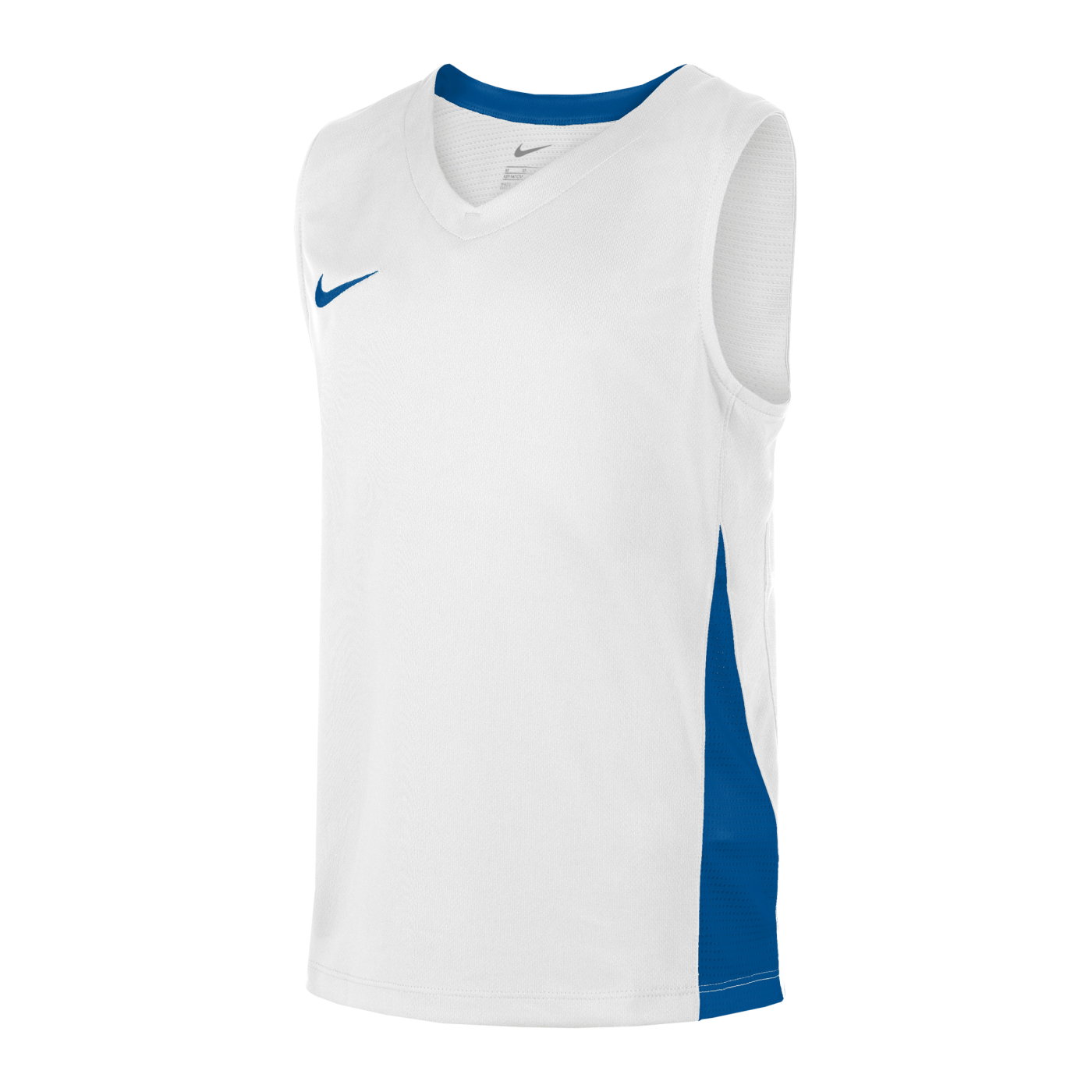 Nike Team Basketball Stock Trikot Weiss Blau F102