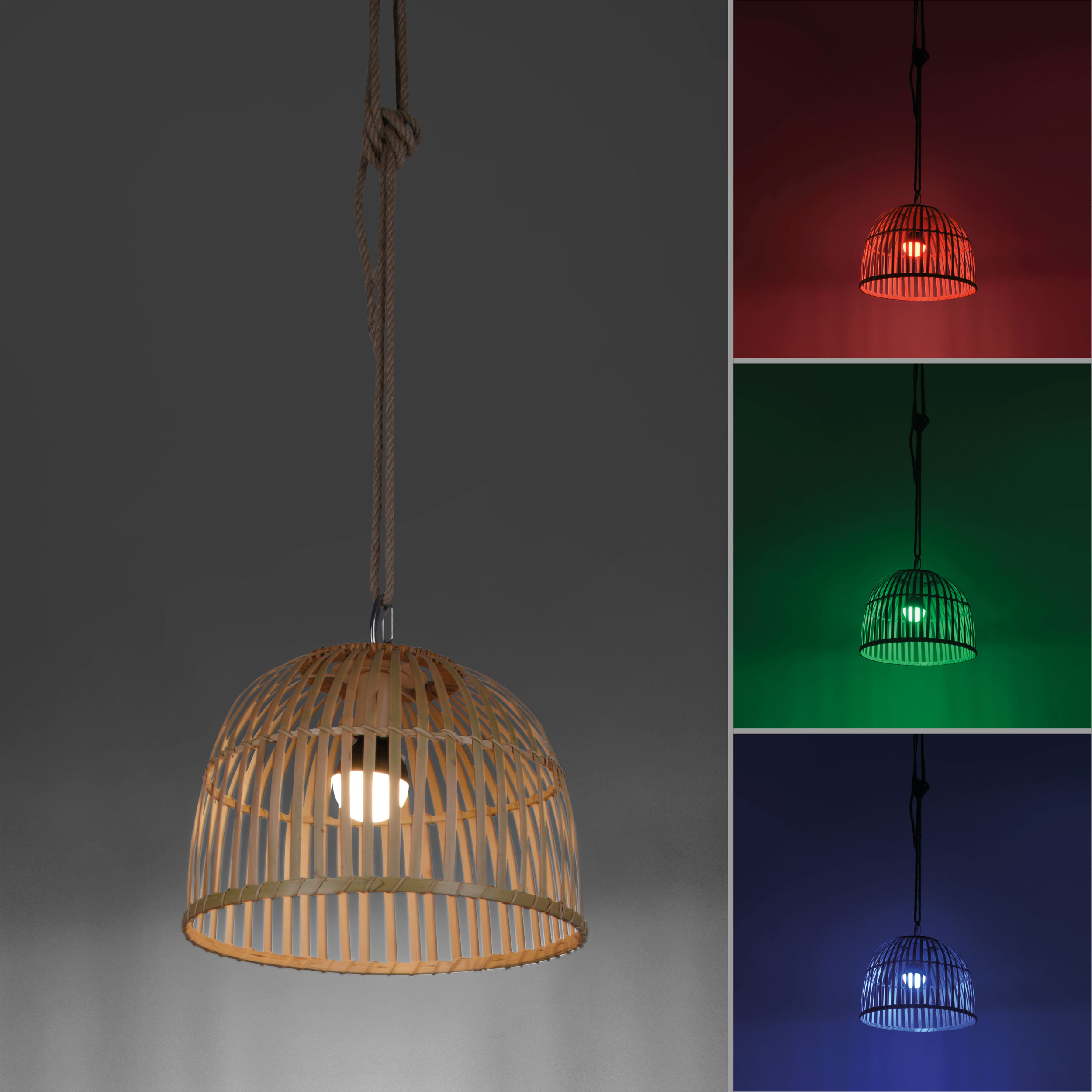 JUST LIGHT.LED-Akku-Pendelleuchte 1flg