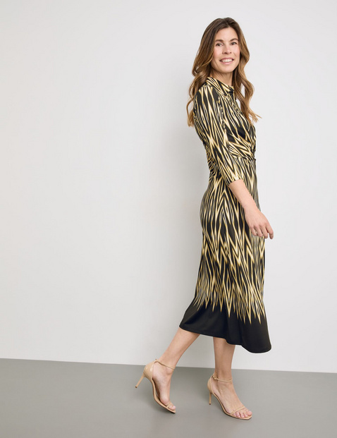 Maxikleid mit Wickeloptik