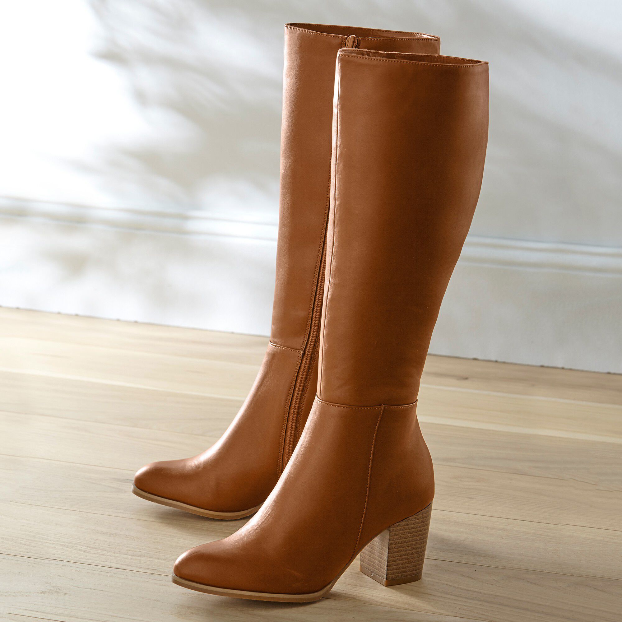 Bottes hautes à talon