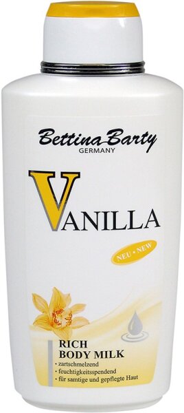 Bettina Barty Vanilla Rich Body Milk Bodylotion