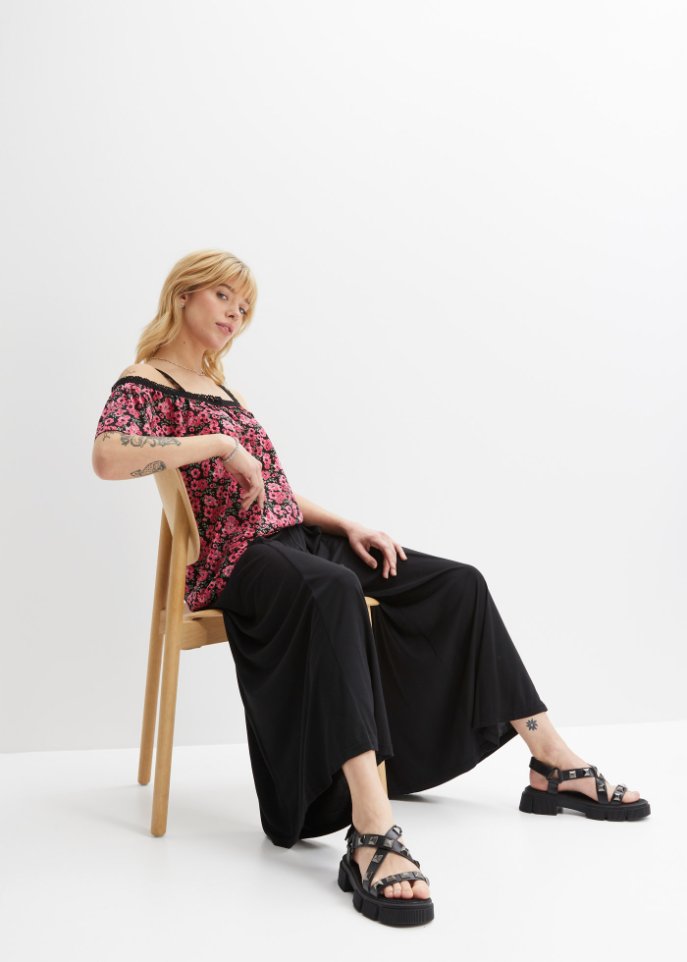 Shirt mit Cold-Shoulder