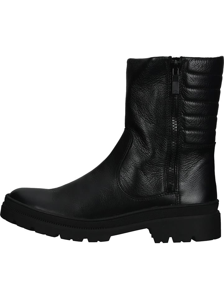 Ara Shoes Leder-Boots in Schwarz günstig kaufen