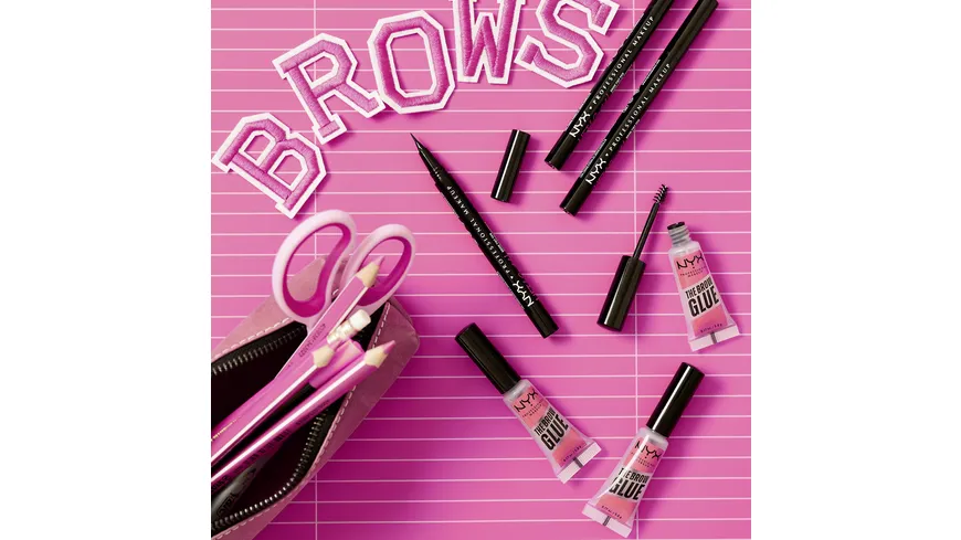 NYX PROFESSIONAL MAKEU THE BROW GLUE 01 - transparent