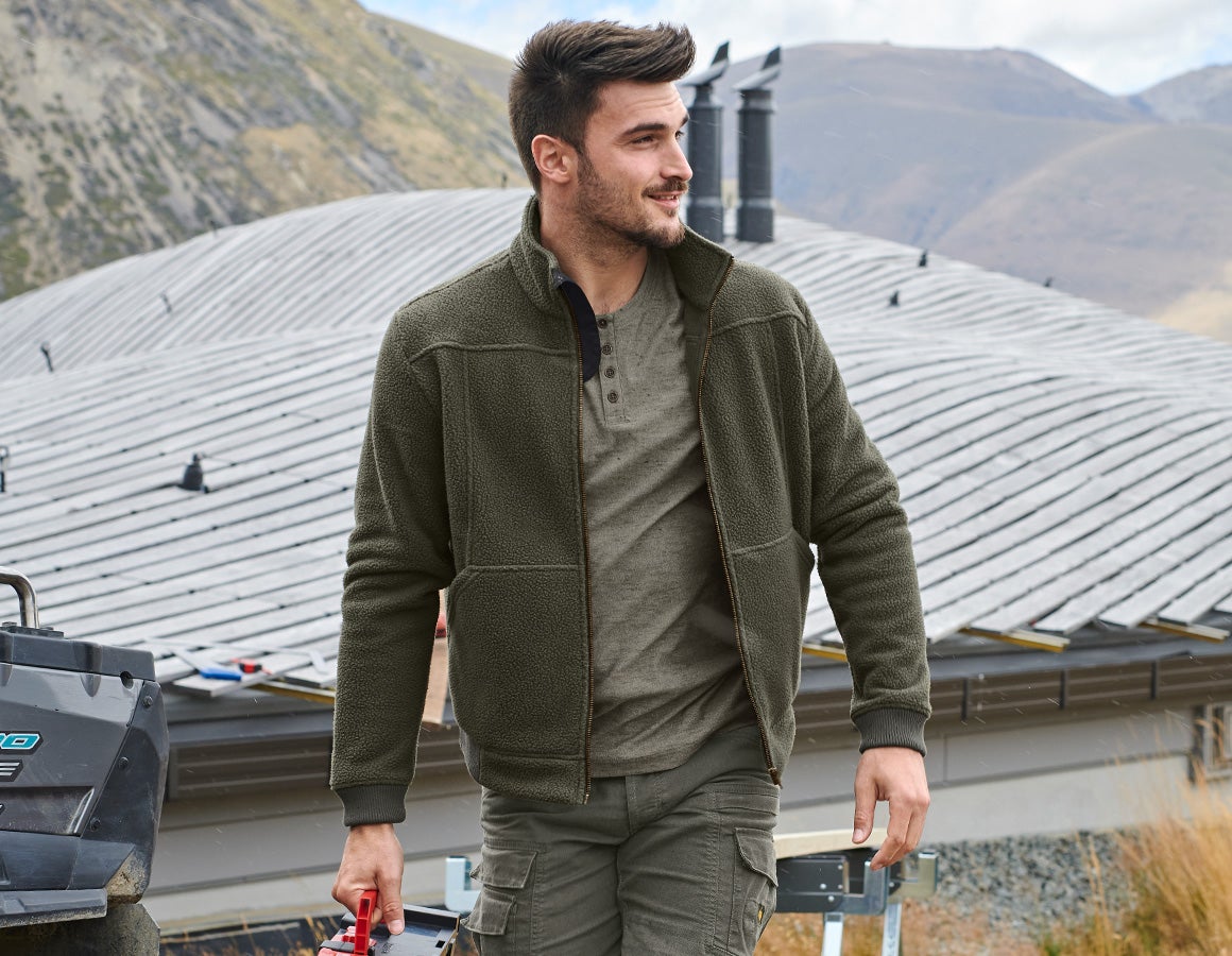 Faserpelz Jacke e.s.vintage