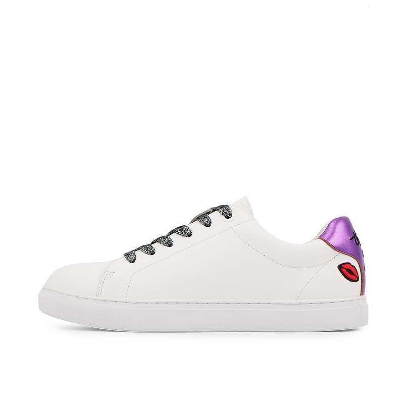 Baskets en cuir Simone thank you next