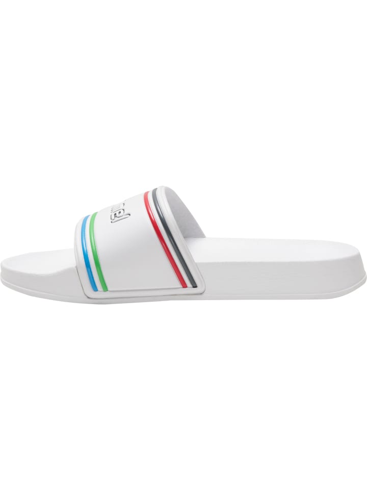 Hummel Hummel Badelatschen Pool Slide Erwachsene in WHITE/MULTICOLOR günstig kaufen 41