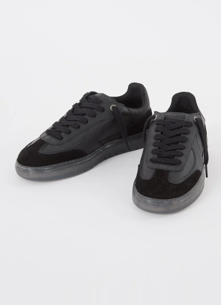 Represent Virtus leather sneaker with suede details