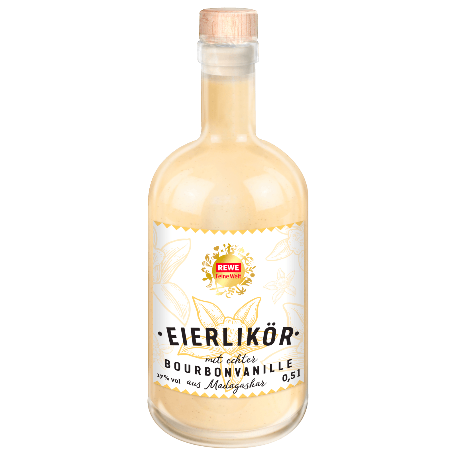 REWE Feine Welt Eierlikör mit Bourbonvanille 0,5l