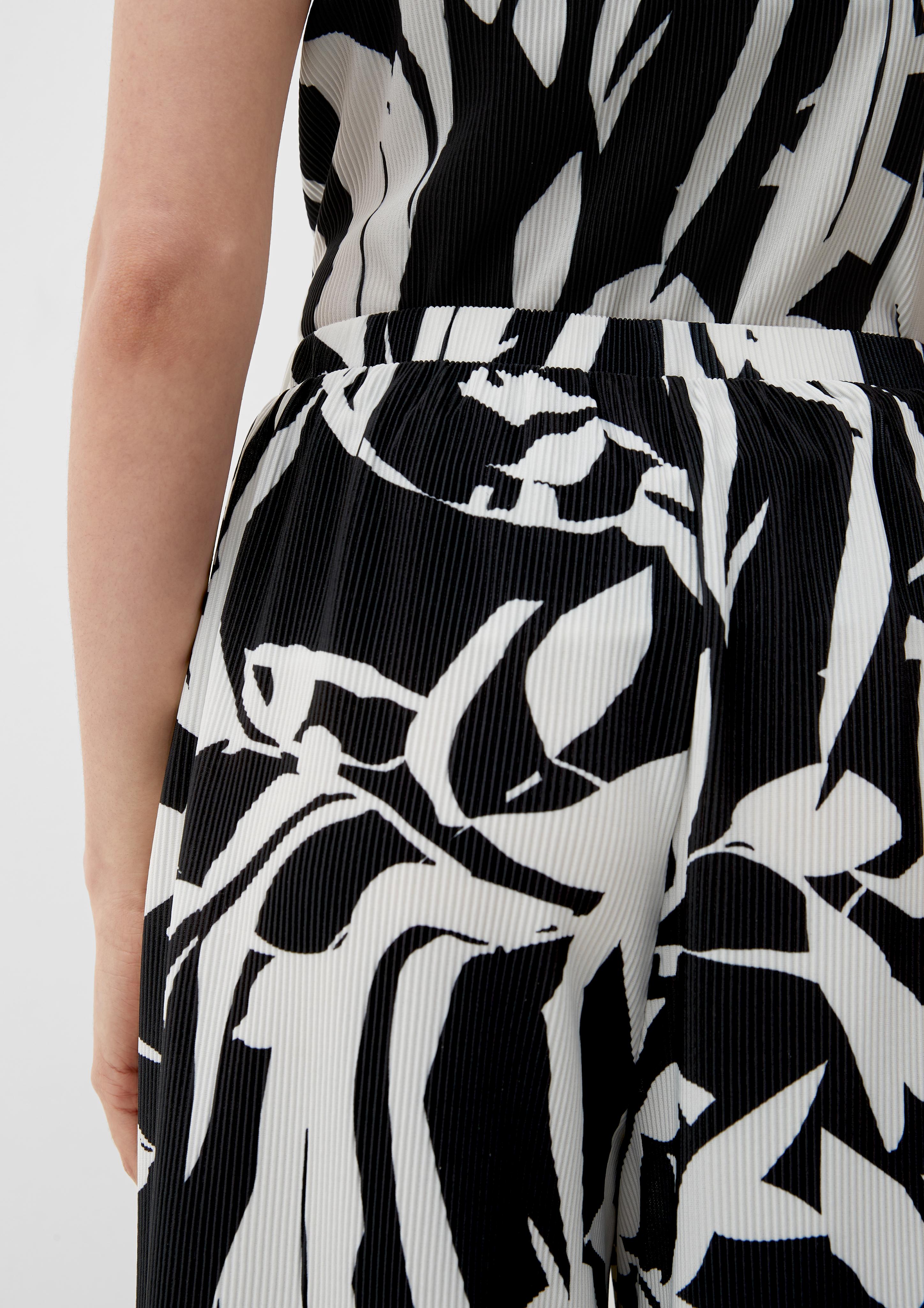 Culotte mit Plisseéfalten  2132021-99A3