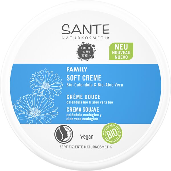 Sante FAMILY Soft Creme Bio-Calendula & Bio-Aloe Vera Gesichtscreme