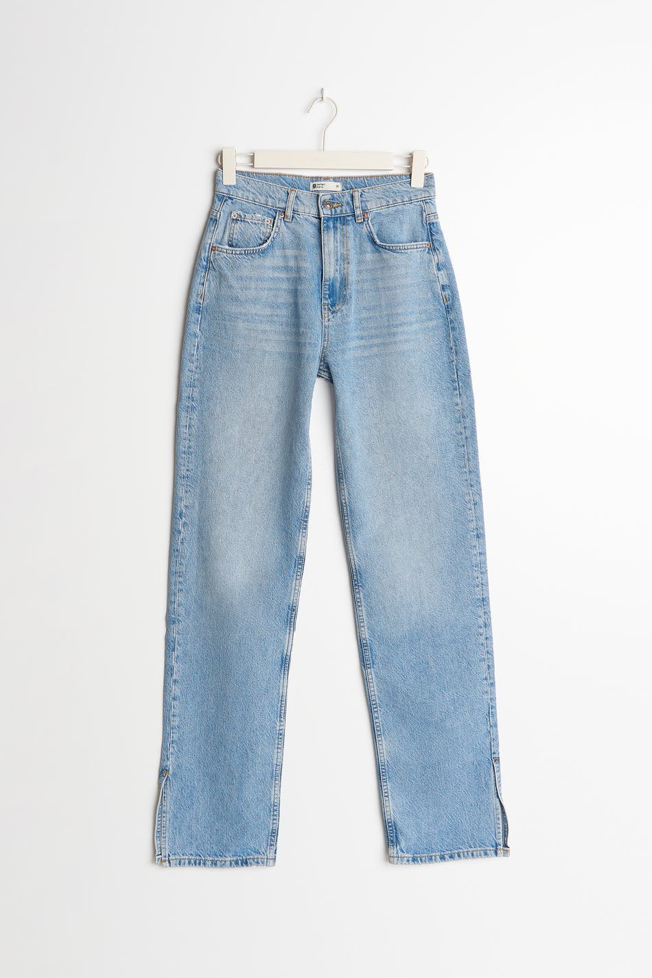 90s tall slit jeans