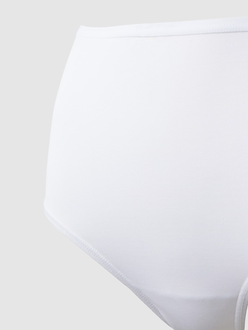 Slip unifarbenem Design in weiß