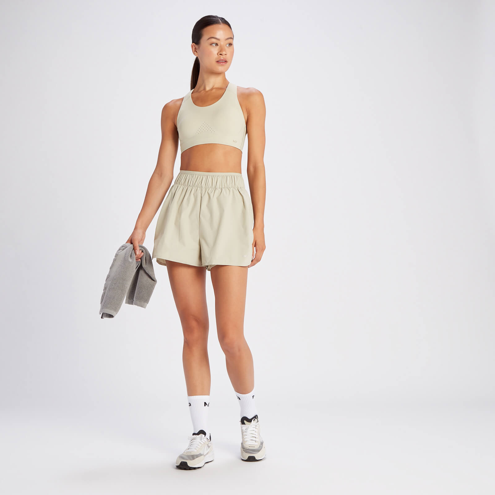 Short 2-en-1 MP Velocity Ultra pour femmes – Gris doux