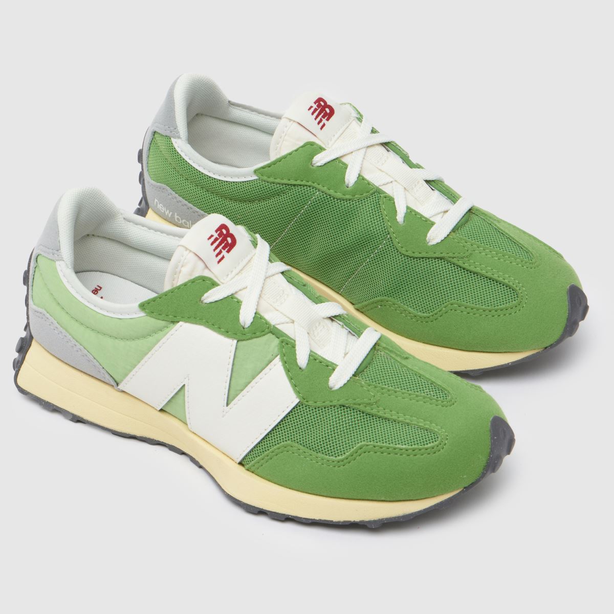 New Balance gröna 327 Pojkar Ungdomsskor