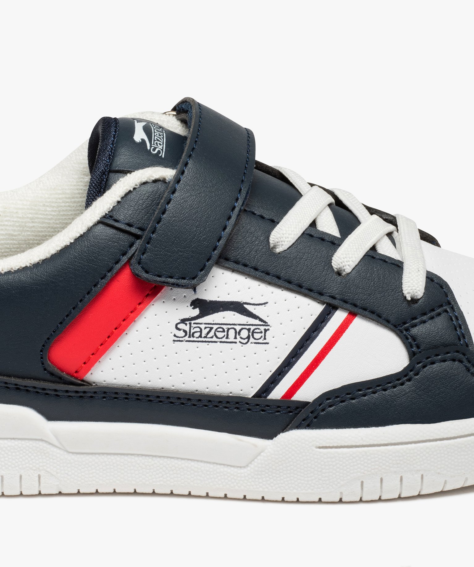Baskets Garçon colorées à lacets élastiques – Slazenge... blanc | GEMO