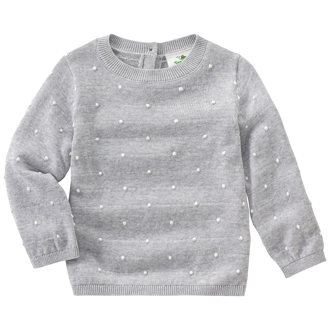 Baby Strickpullover mit Punkte-Allover