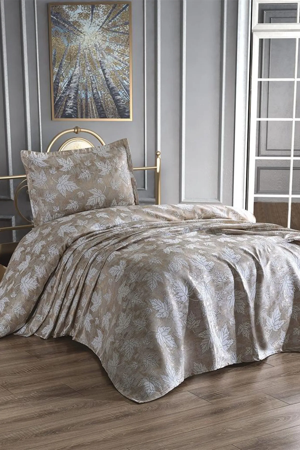 Çeyiz Diyarı  Einzel-Jacquard-Tagesdecke von Çınar
