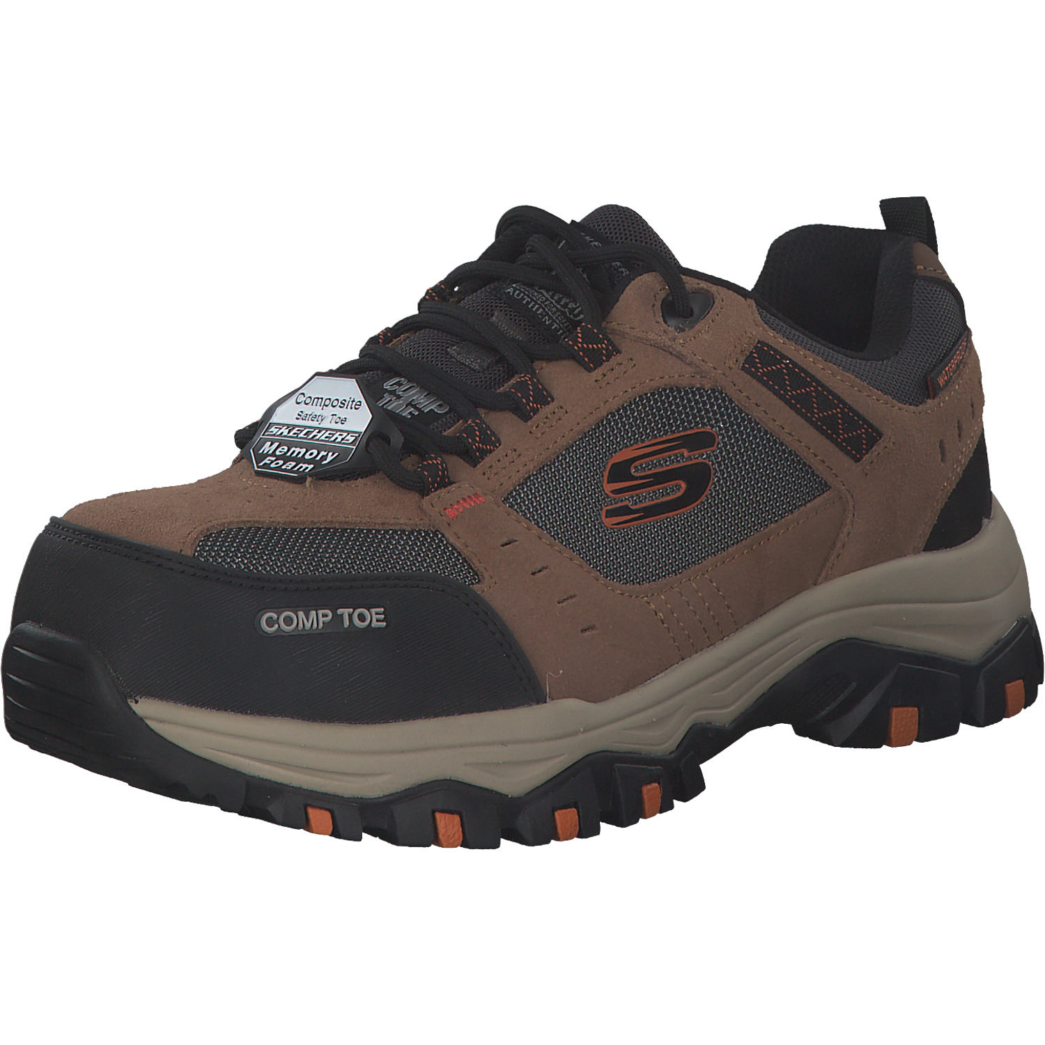 Skechers 77183EC , Trekkingschuhe, Herren, Braun