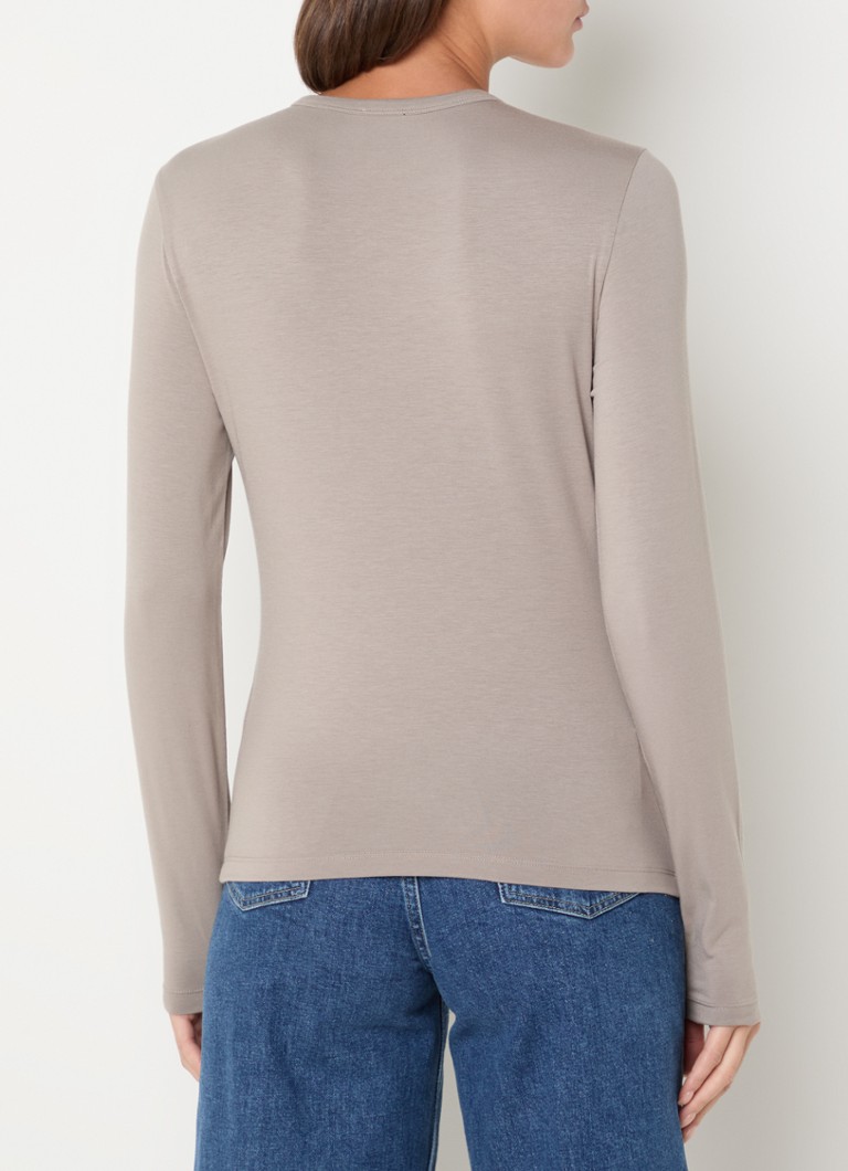 Maglia a maniche lunghe elasticizzata Calvin Klein