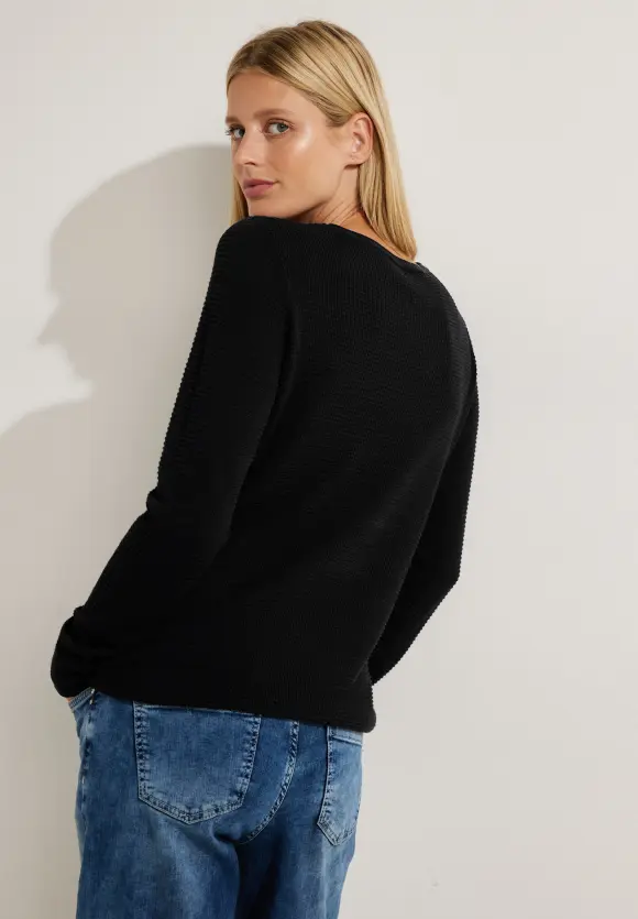 CECIL Pullover mit Struktur