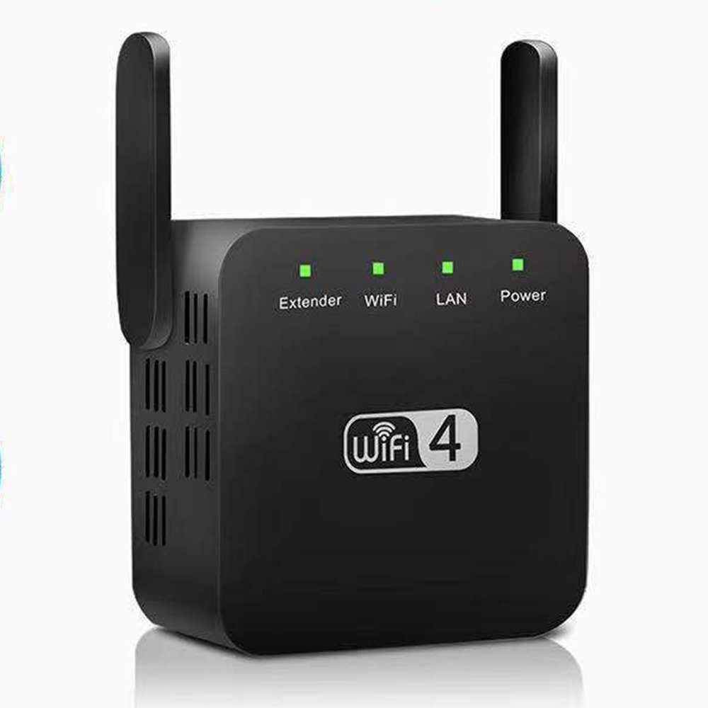 GelldG WLAN Verstärker 300 Mbit/s WLAN Repeater 2.4GHz WiFi Repeater WLAN-Repeater