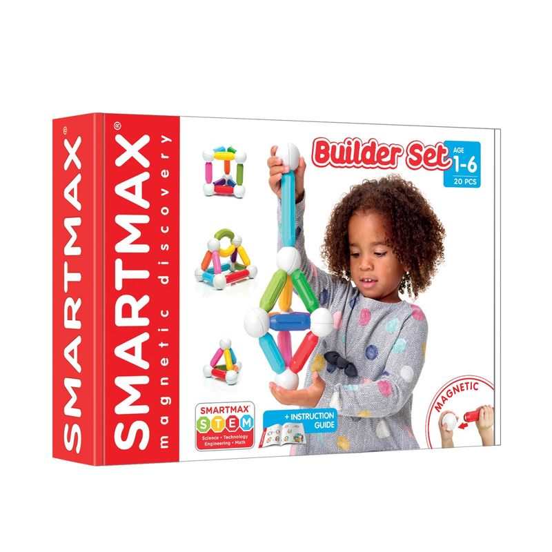 Set de construction magnétique Start 20 pièces Smartmax