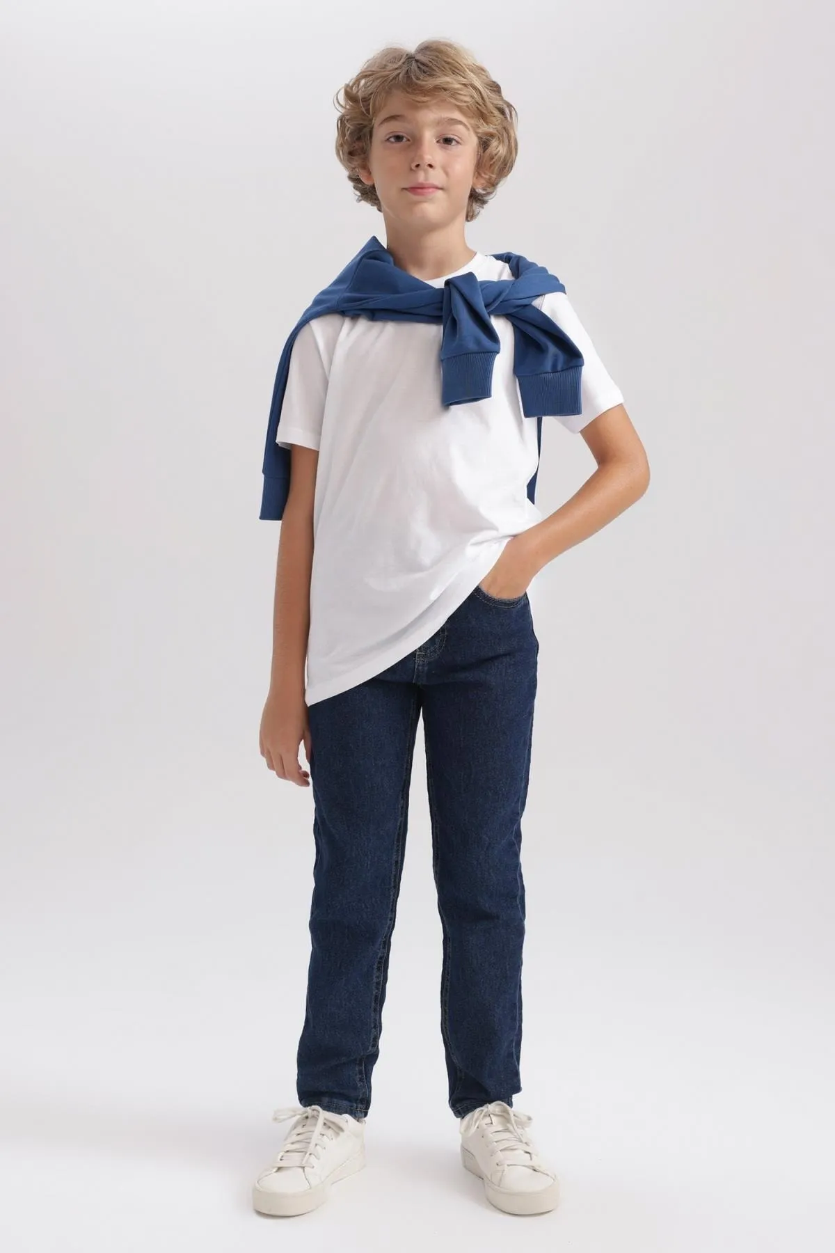 DeFacto  Slim-Fit-Jeanshose für Jungen mit schmalem Bein
