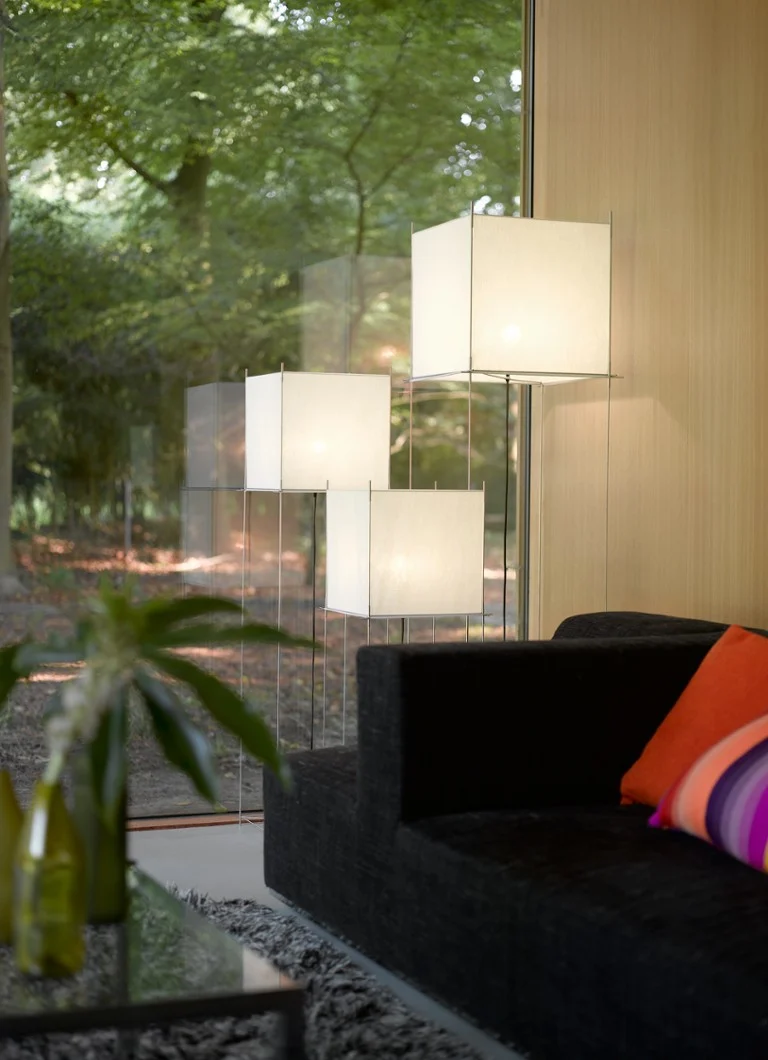 Lampă de podea clasică Hollands Licht Lotek, 30 x 30 x 120 cm