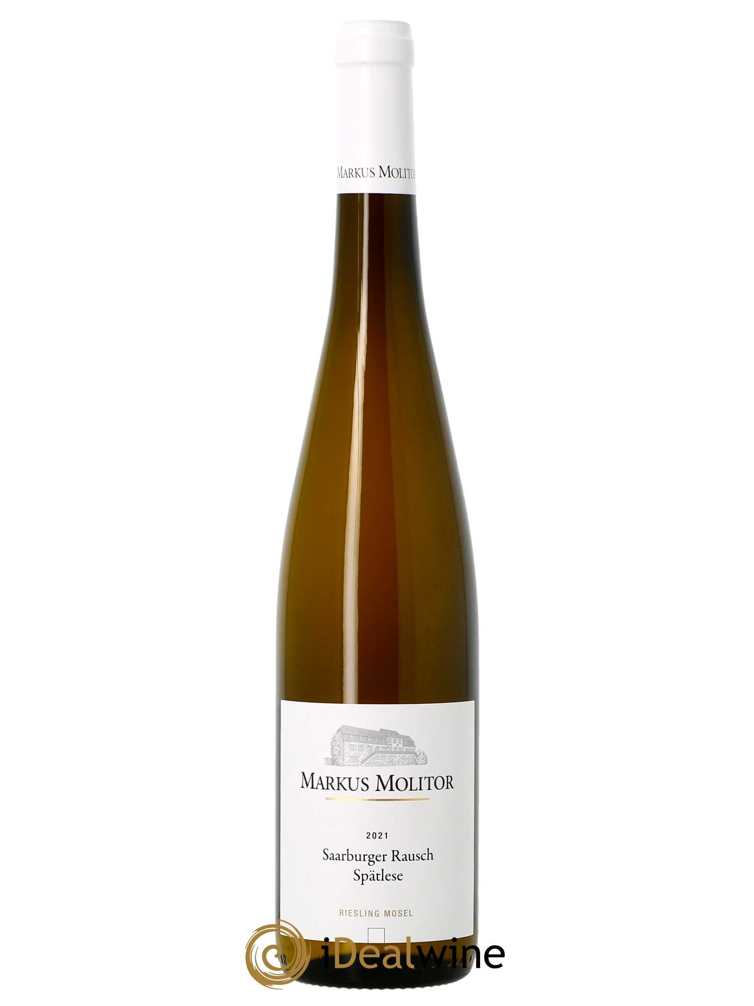 Riesling Markus Molitor Saarburger Rausch Spatlese White Capsule  2021 - Lot de 1 Bouteille