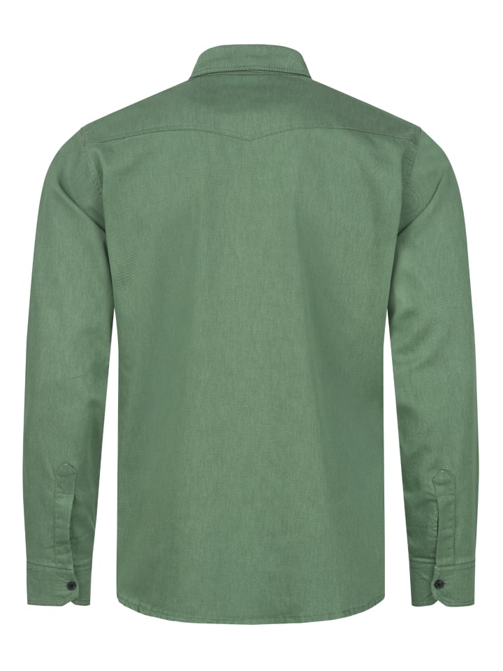 Rock Creek Jeanshemd in Minzgrün günstig kaufen