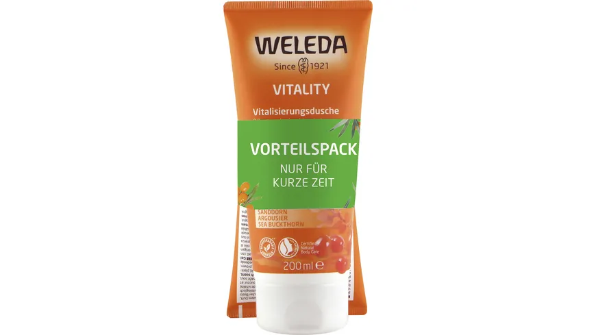 Weleda Sanddorn Vitalisierungsdusche Doppelpack