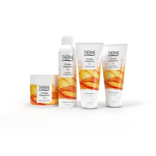 Therme Orange Happiness Shower Cream 200ml - Normal Skin