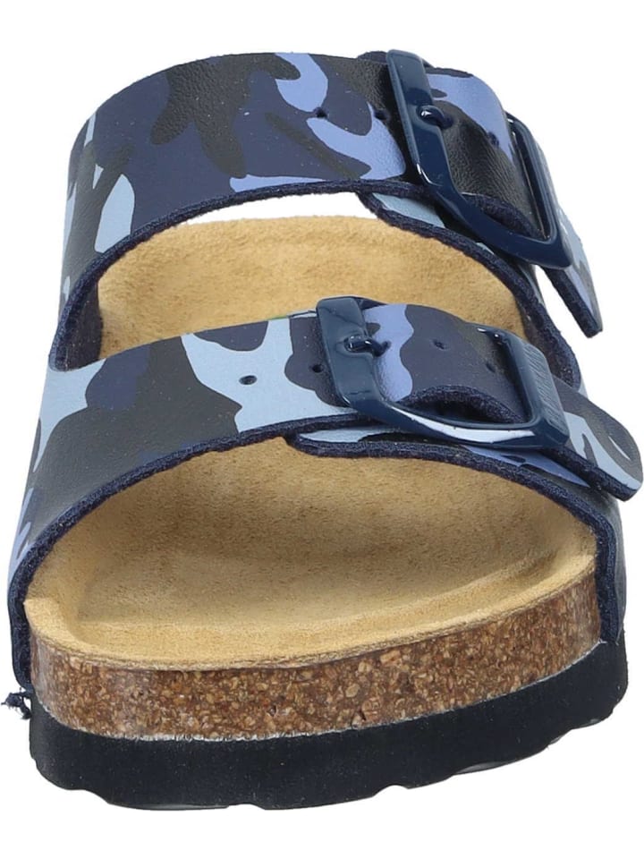 Dr. BRINKMANN Klassische Pantoletten in blau günstig kaufen