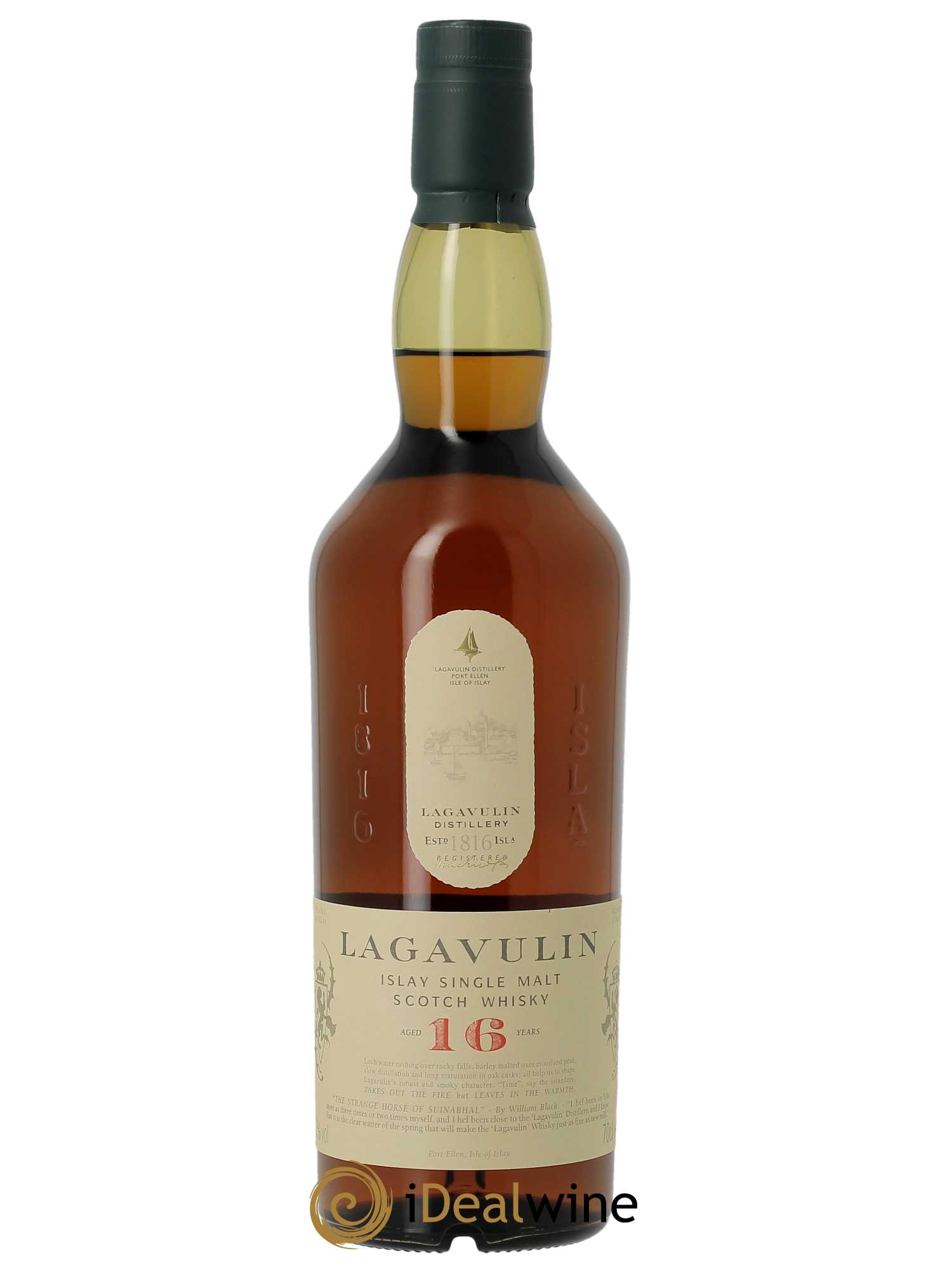 Whisky Lagavulin 16 years old (70cl)  - Lot de 1 Bouteille