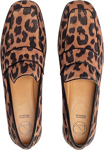 ekonika Slipper mit modischem Leo-Print