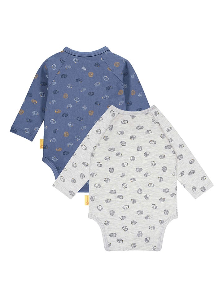 Steiff 2er-Set: Bodys in Hellblau/ Blau günstig kaufen