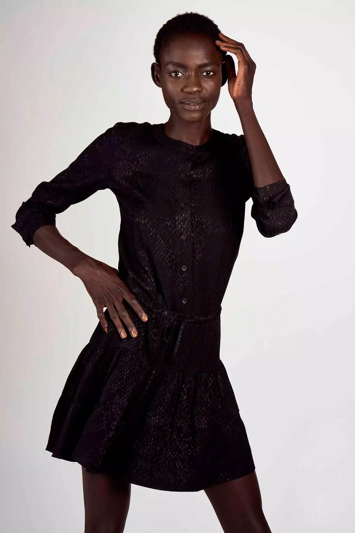 Astrid Black Label Robes Mi Longues Femme couleur noir