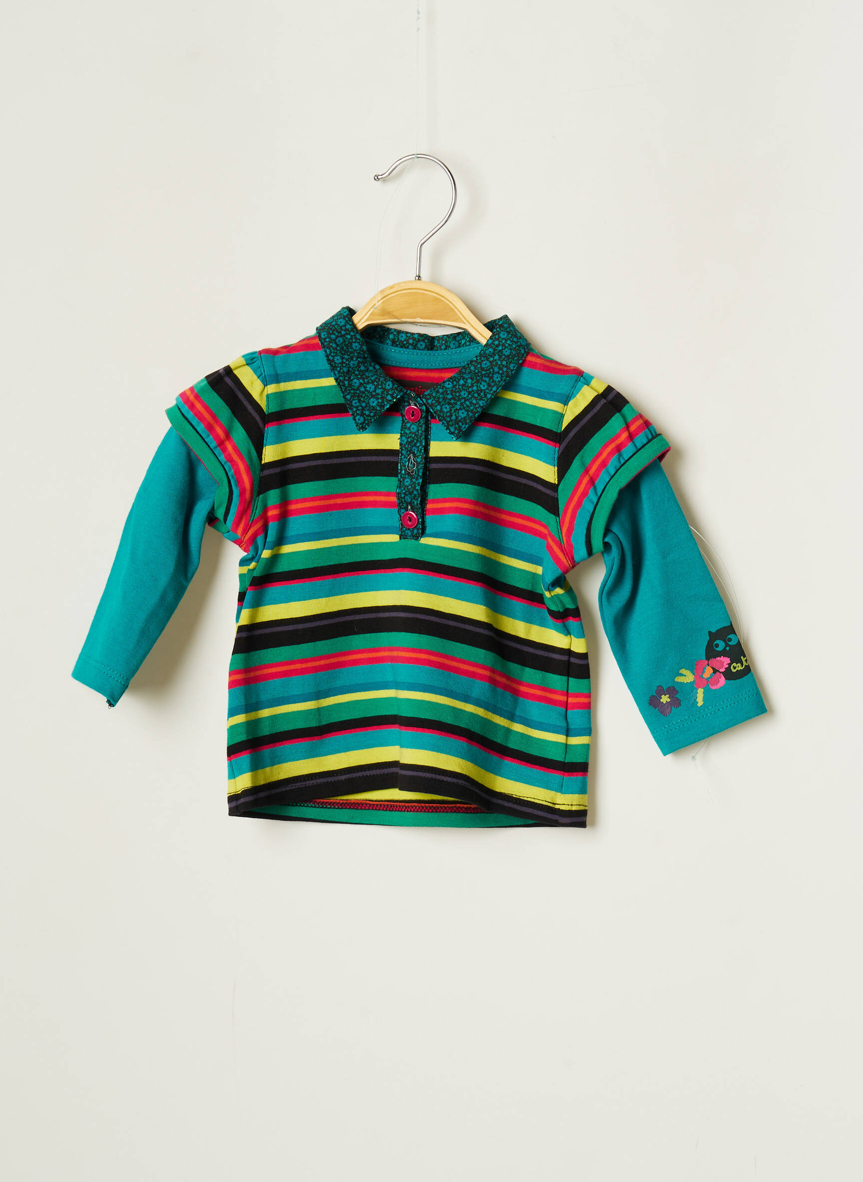Catimini Polos Fille couleur bleu