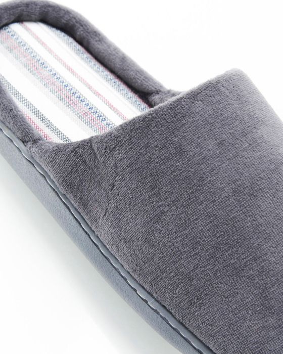 Mules en velours